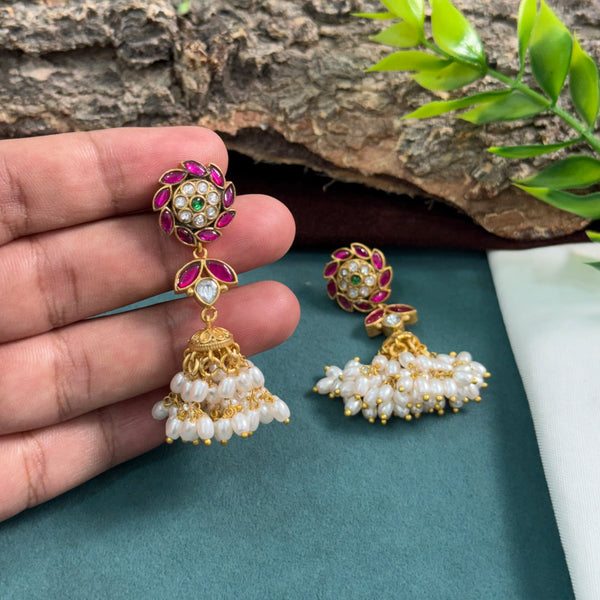 Kundan Earrings 108750
