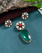 coral and green