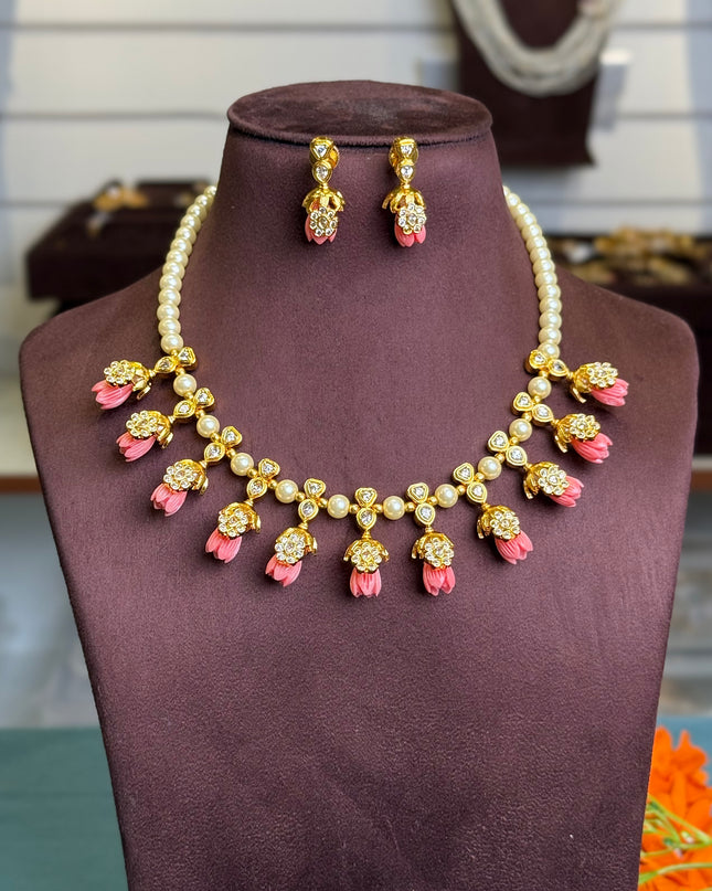 Beads Neck Set 108765