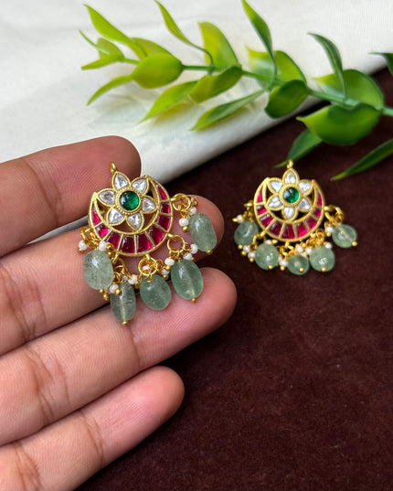 KUNDAN EARRINGS 108836
