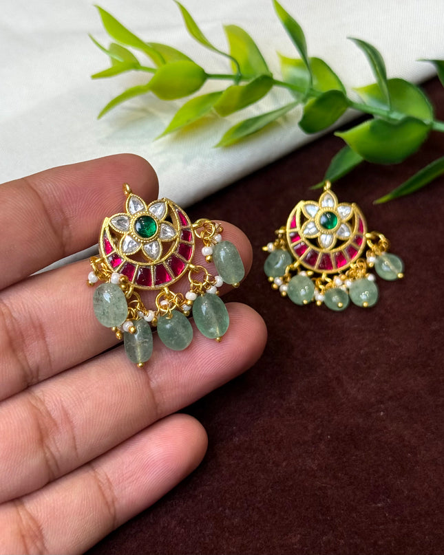 KUNDAN EARRINGS 108836
