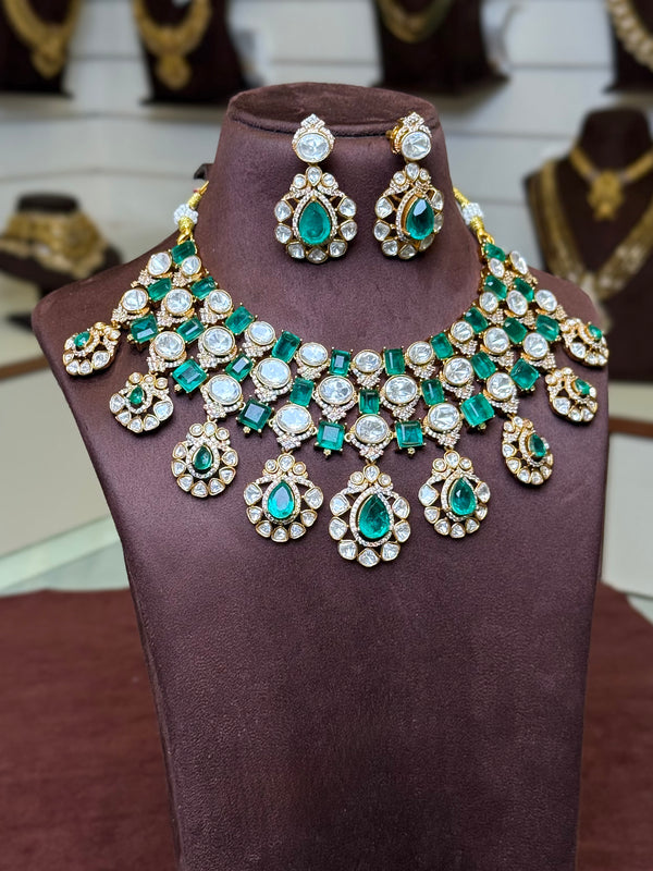 Moissanite Neck Set 108842