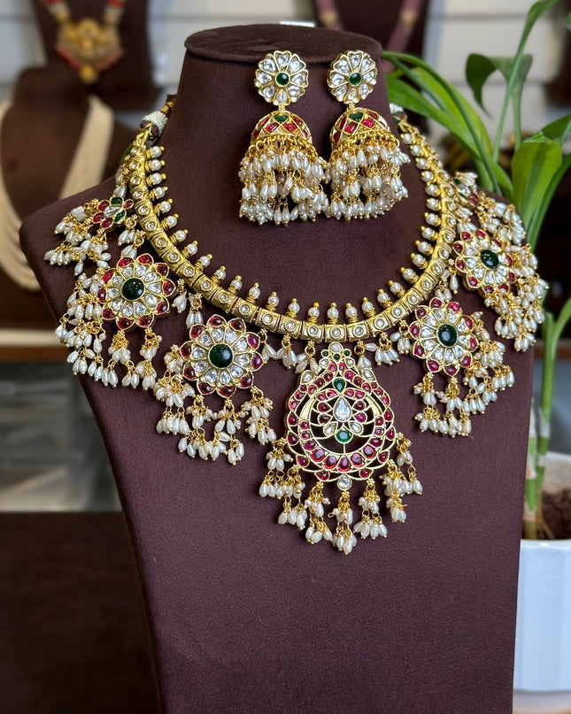 Kundan Neck set 108867