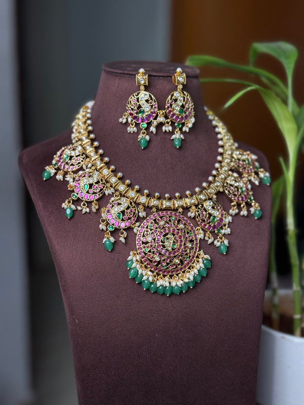 Kundan Neck set 108870