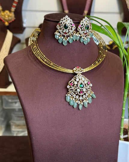 Victorian Kanti Neck set 108879