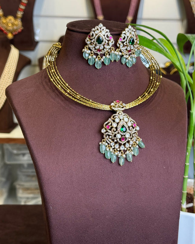 Victorian Kanti Neck set 108879