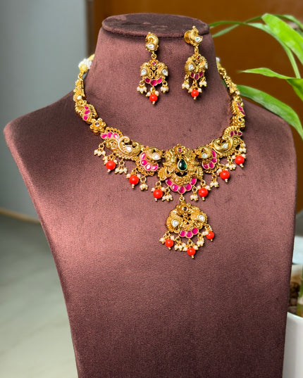 Kundan Neck Set 108882