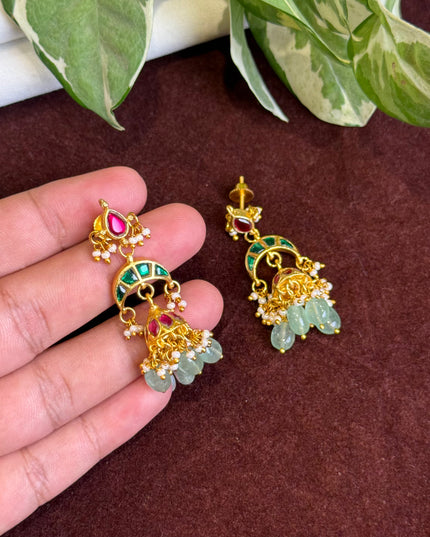 Kundan Earrings 108909
