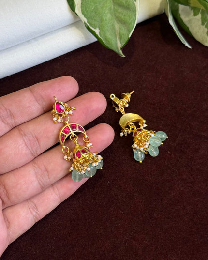 Kundan Earrings 108909
