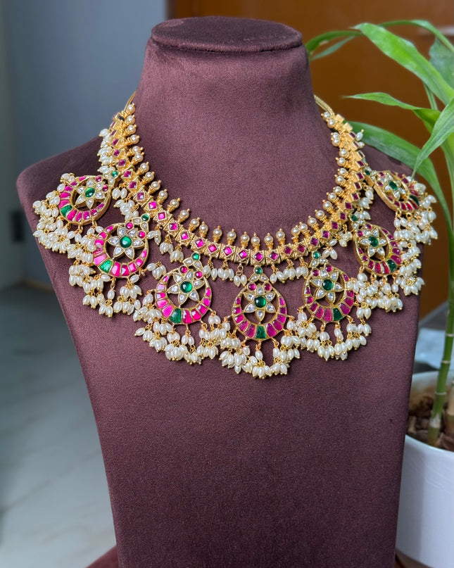 Kundan Neck Set 108950