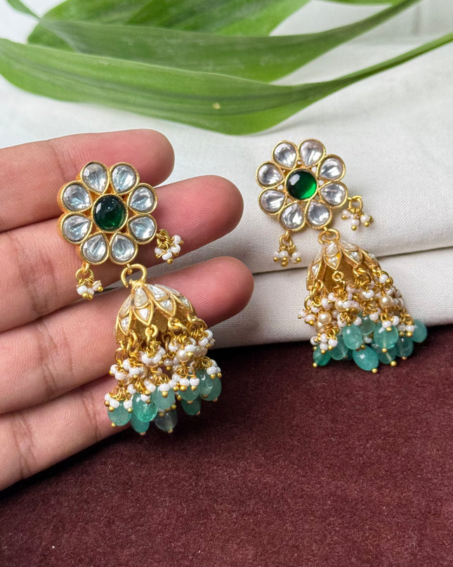 Kundan Earrings 108958