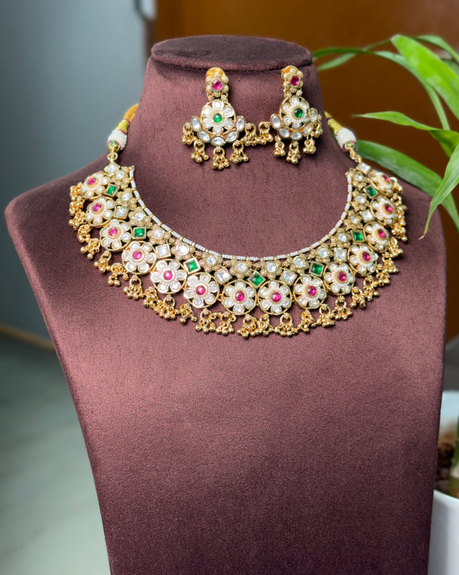 Kundan Neck set 108970