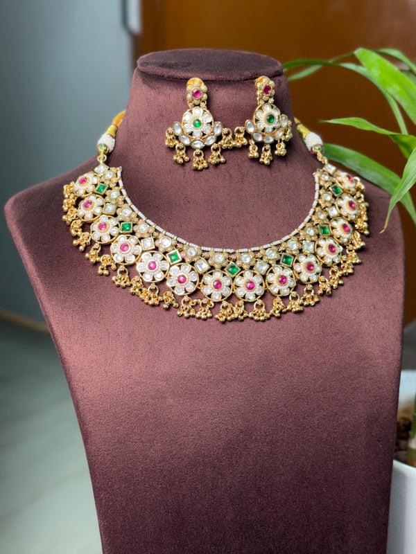 Kundan Neck set 108970