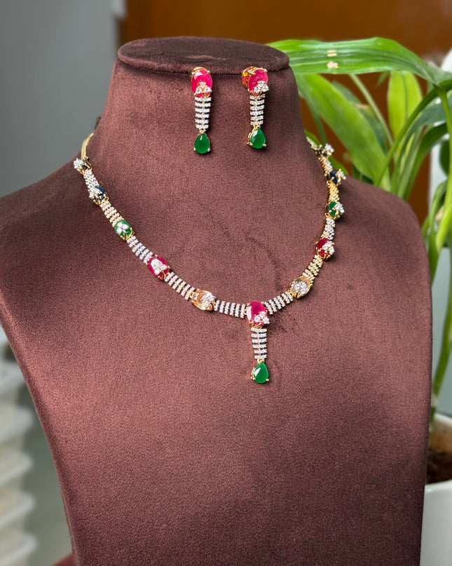 Cz Neck Set 109025