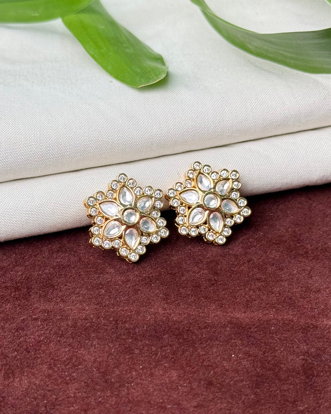 Kundan Earrings 109056