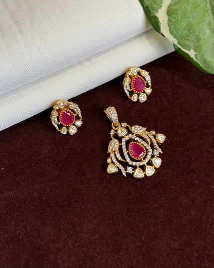 CZ pendent set 109059