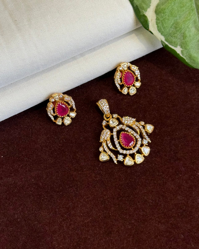 CZ pendent set 109059