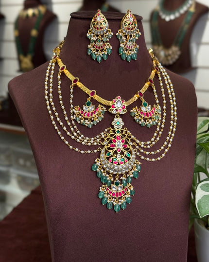 Kundan Neck set 109069