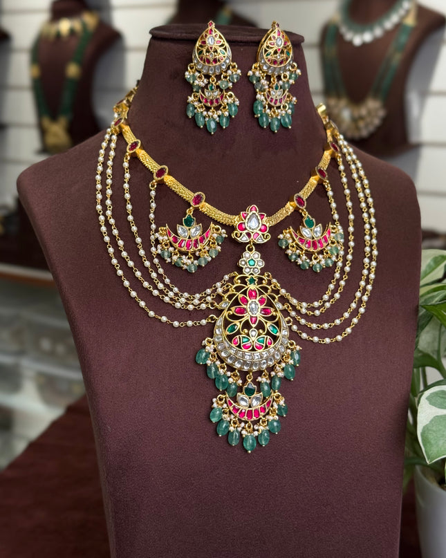 Kundan Neck set 109069
