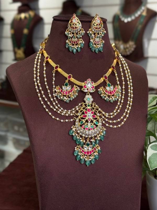 Kundan Neck set 109069