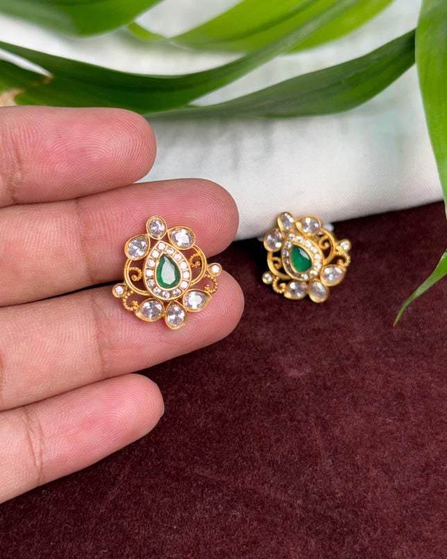92.5 Silver Earrings 109165