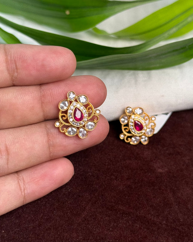 92.5 Silver Earrings 109165