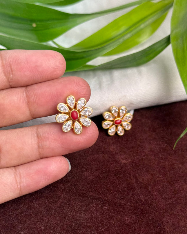 92.5 Silver Earrings 109166