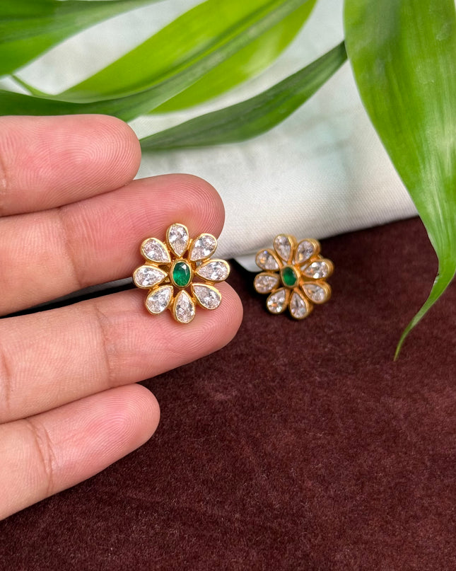 92.5 Silver Earrings 109166
