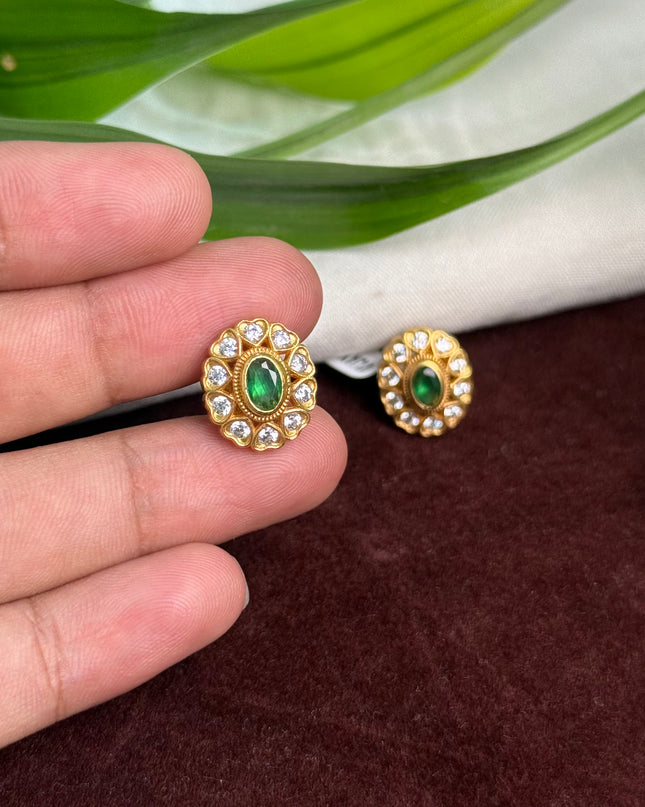 92.5 Silver Earrings 109168