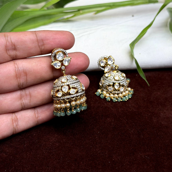 92.5 Silver Jhumkas 109181