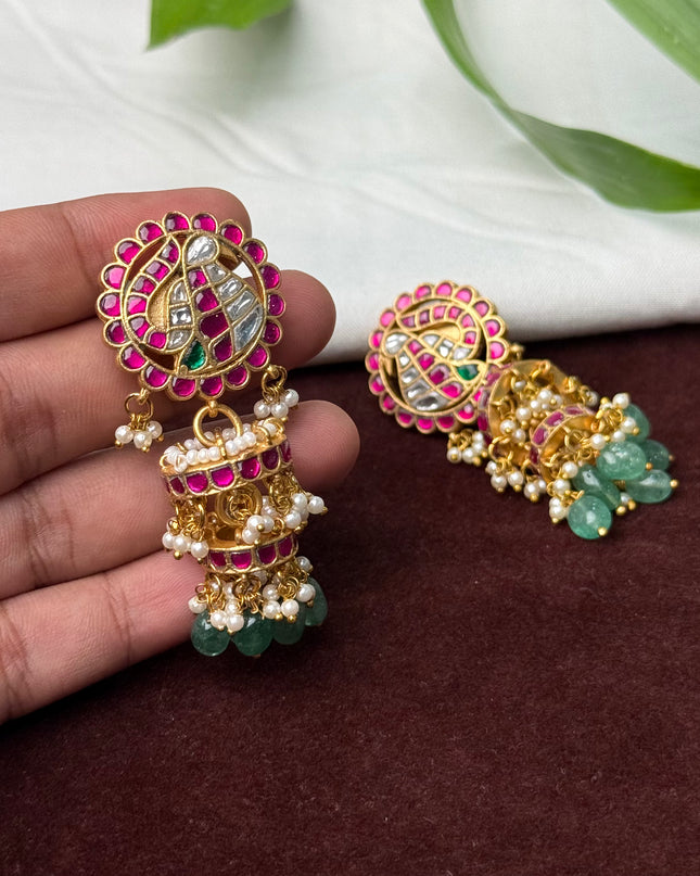 Kundan Earrings 109212