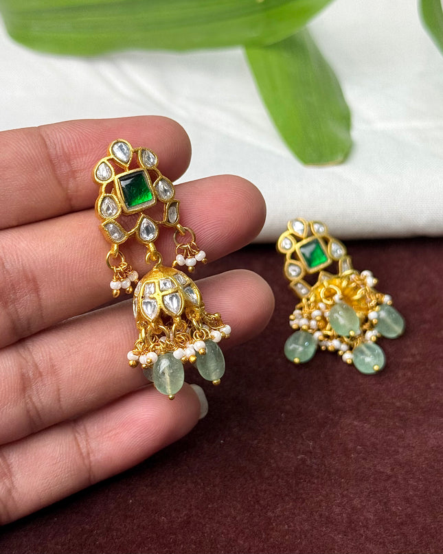 Kundan Earrings 109213