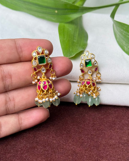 Kundan Earrings 109213