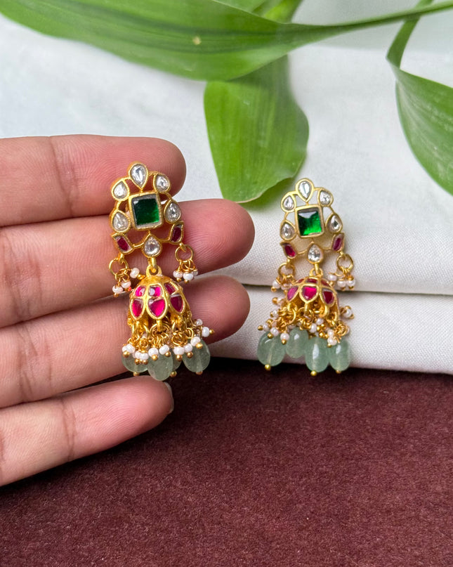 Kundan Earrings 109213
