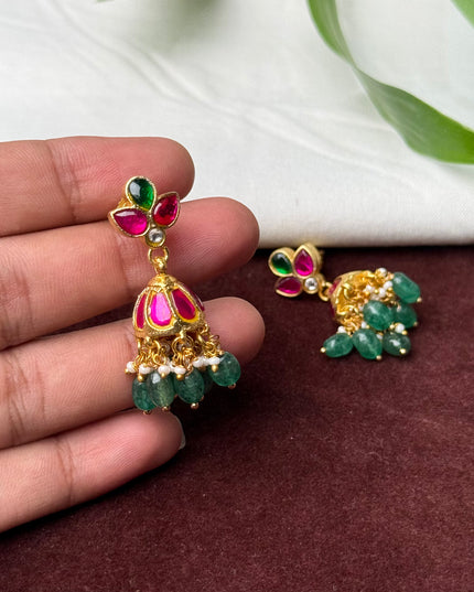 Kundan Earrings 109216