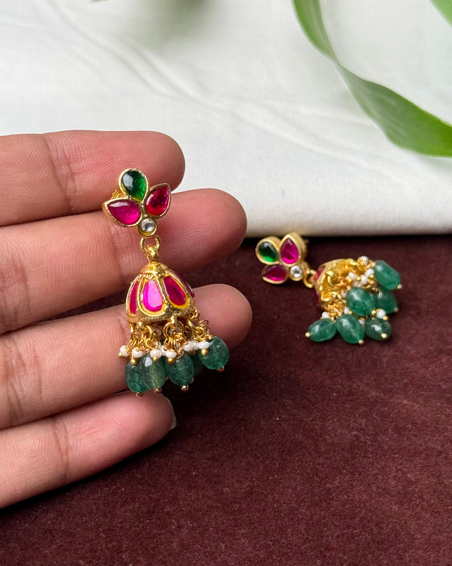 Kundan Earrings 109216