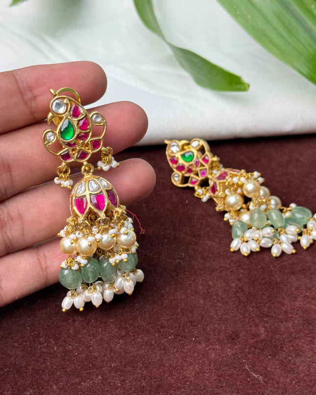 Kundan Earrings 109217