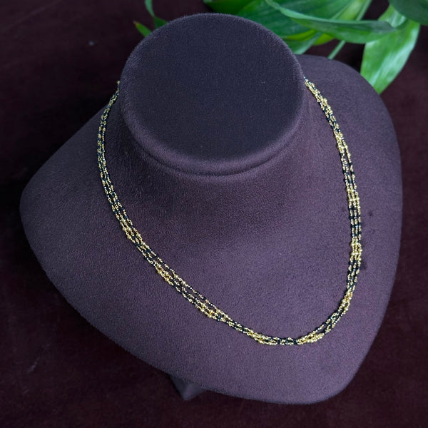 92.5 Silver Black Beads 109297
