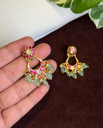 Kundan Earrings 109324