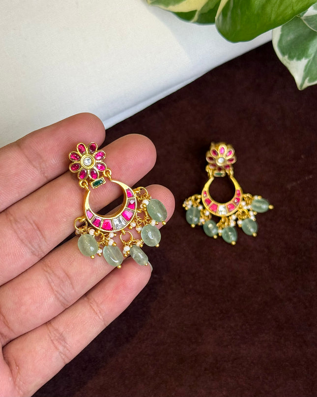 Kundan Earrings 109324