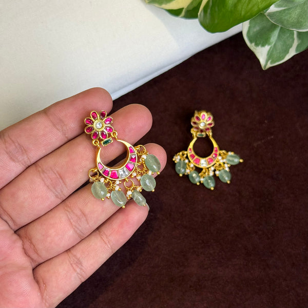 Kundan Earrings 109324