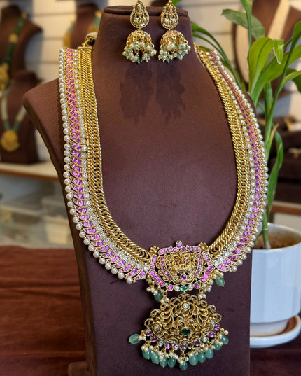 Kundan Long set 109415