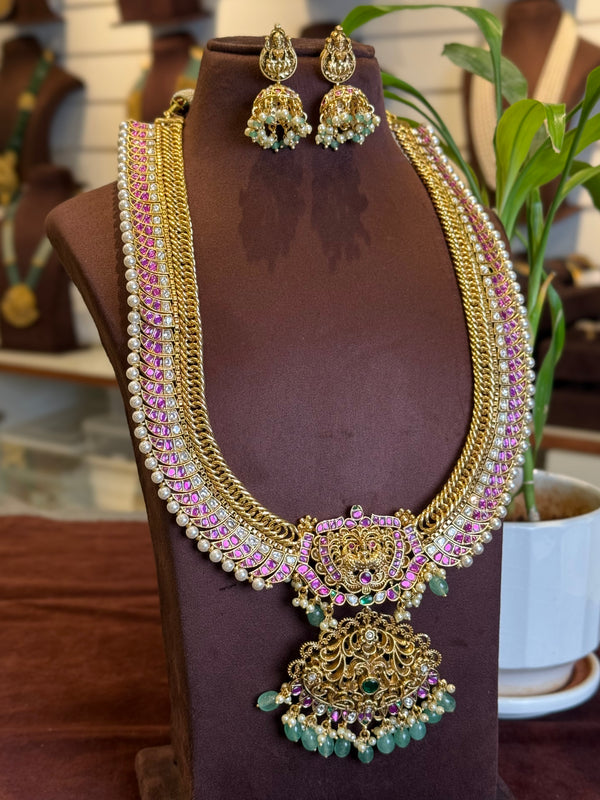Kundan Long set 109415