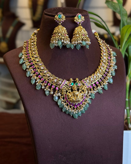 Kundan Neck set 109426