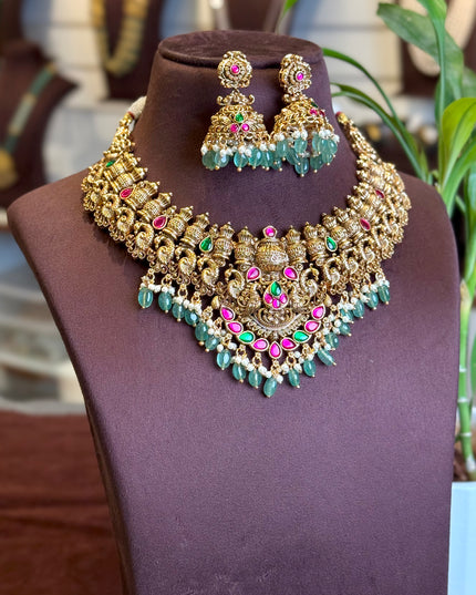 Kundan Neck set 109428