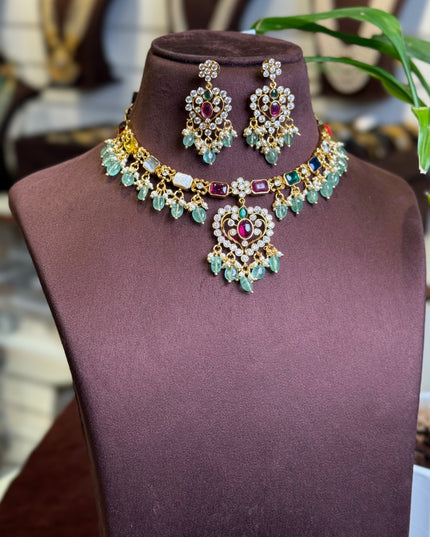 Kundan Neck set 109445