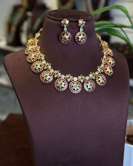 Kundan Neck set 109451