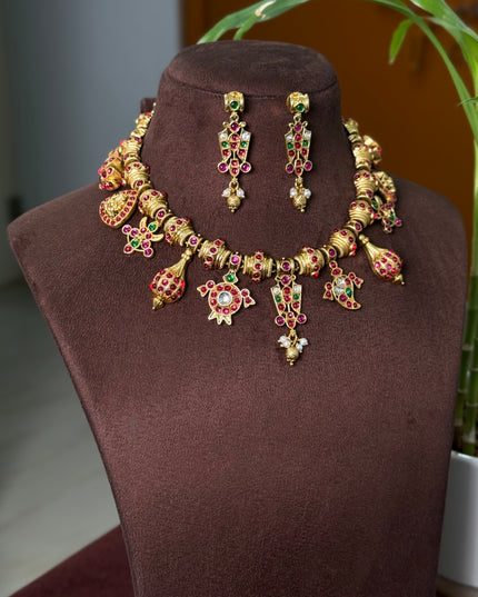 Kundan Neck set 109497