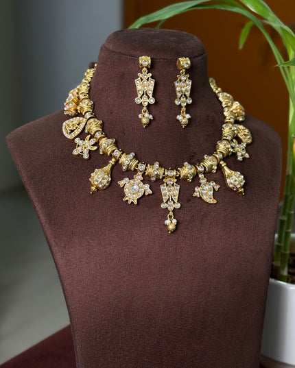 Kundan Neck set 109498