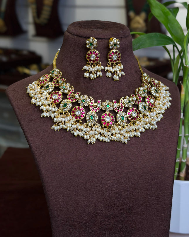 Kundan Neck set 109540